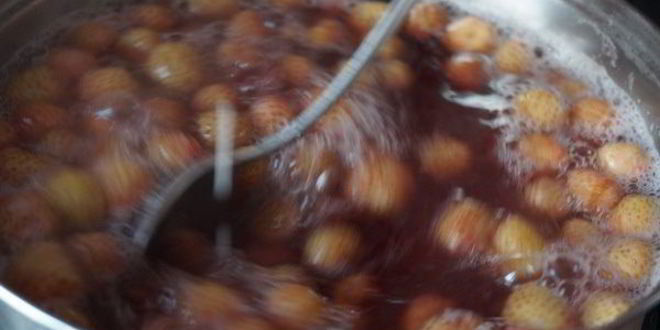 Рецепт манной каши с киселем