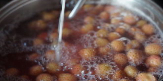 Рецепт манной каши с киселем