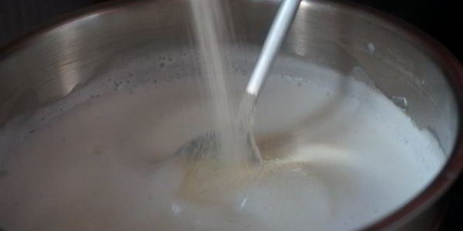 Рецепт манной каши с киселем