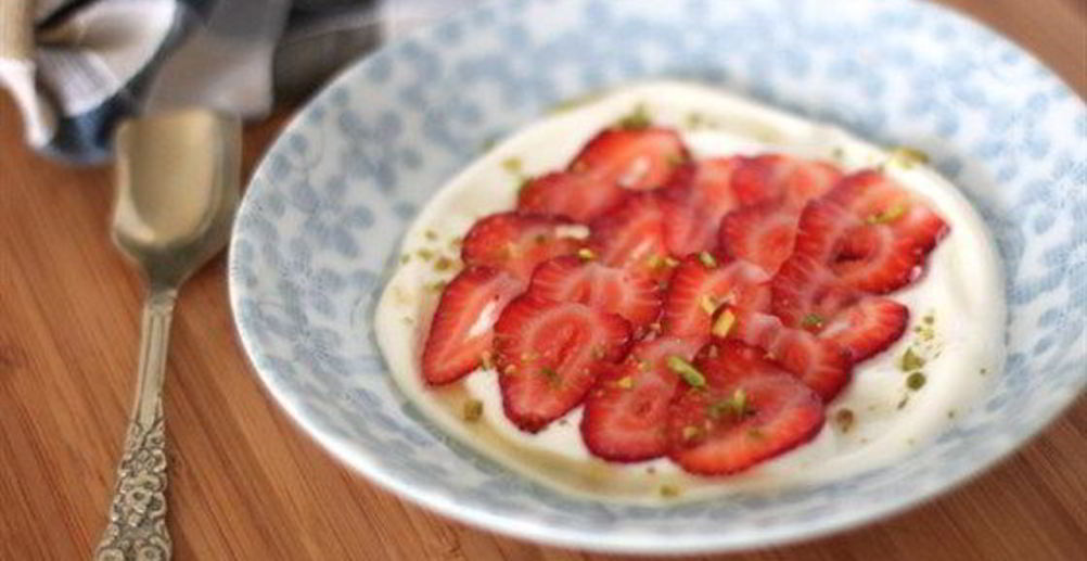 Рецепт гурьевскую кашу с клубникой