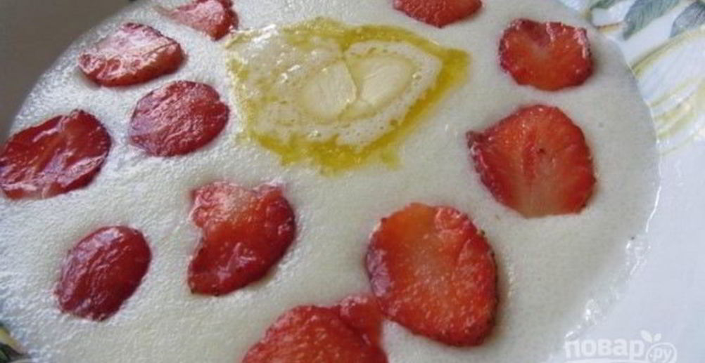 Рецепт манную кашу с соте из бананов и кремом из маскарпоне