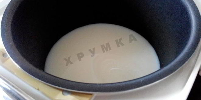 Рецепт манной каши в мультиварке на молоке и воде