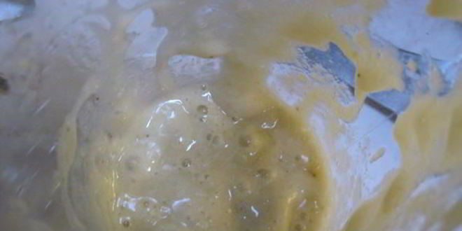 Рецепт шоколадной манной каши с банановым соусом