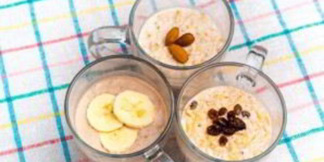 Рецепт ночной овсяной каши