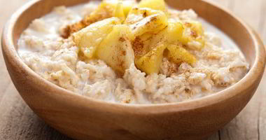 Рецепт Овсяной каши с карамельными яблоками