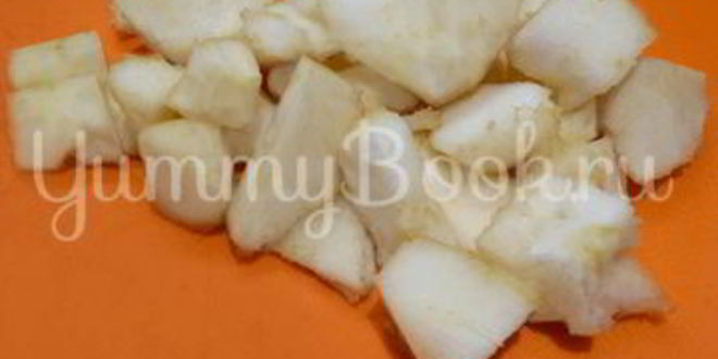 Рецепт овсяной каши с яблоками, грецкими орехами и клубникой