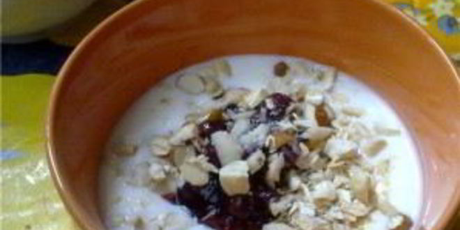 Рецепт овсянки с кефиром на завтрак