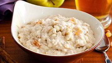 Рецепт Овсянки с яблоками в мультиварке