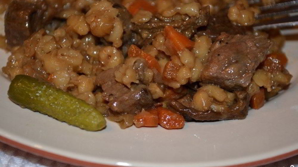 Как приготовить кашу перловую с говядиной