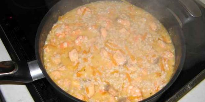 Рецепт каши перловой в итальянском стиле