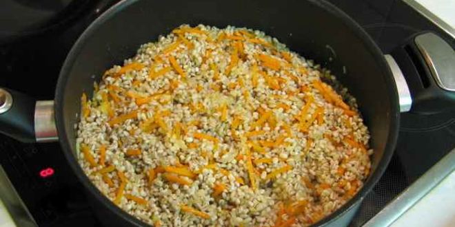 Рецепт каши перловой в итальянском стиле