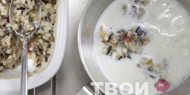 Рецепт запеченной каши в духовке