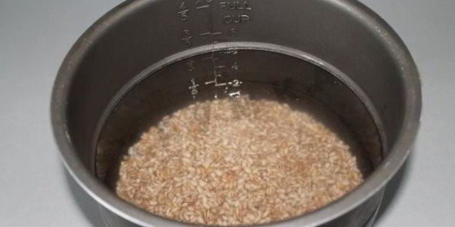 Рецепт перловой каши на воде со сливочным маслом в мультиварке