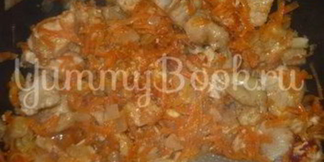 Рецепт перловой каши с томатом и курицей из мультиварки