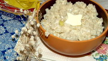 Рецепт Перловой каши, томленой в молоке