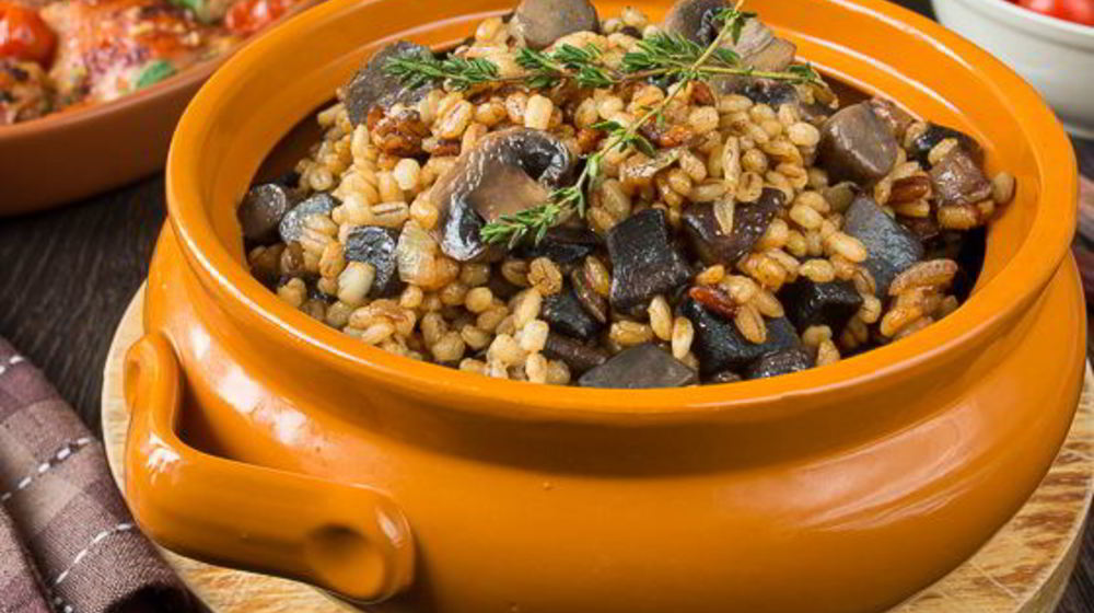 Как приготовить перловку с грибами