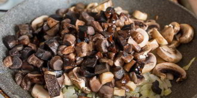 Рецепт перловки с грибами