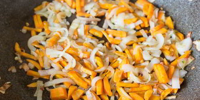 Рецепт перловки с лисичками и овощами