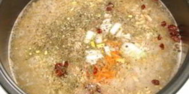 Рецепт перловки с мясом в мультиварке