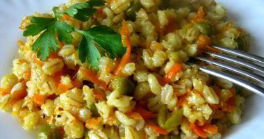 Рецепт Перловки с овощами
