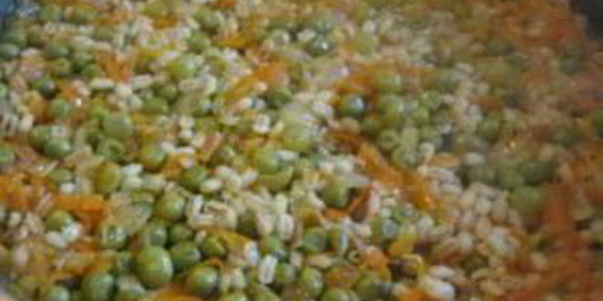 Рецепт перловки с овощами