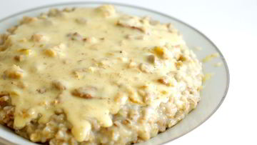 Рецепт Перловки с соусом