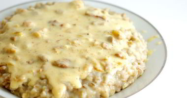 Рецепт Перловки с соусом