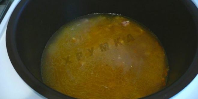 Рецепт перловки с тушенкой в мультиварке