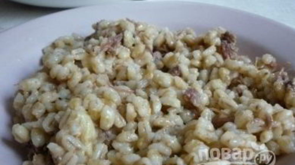 Как приготовить перловку с тушенкой