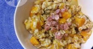 Рецепт Перловки с тыквой и грудинкой
