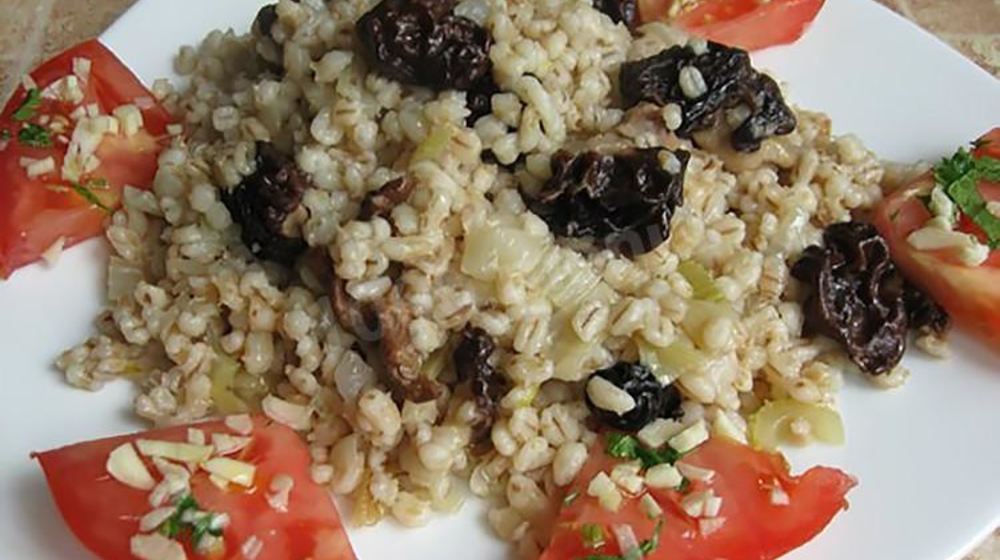 Как приготовить перловку со строчками