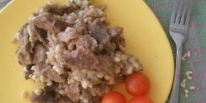 Рецепт перловки со свининой в духовке