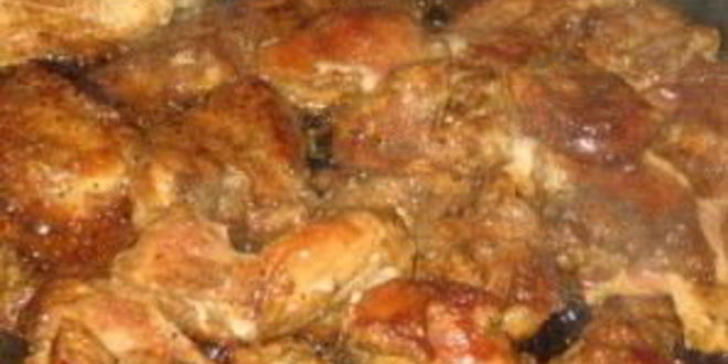 Рецепт перловки со свининой в горшочках