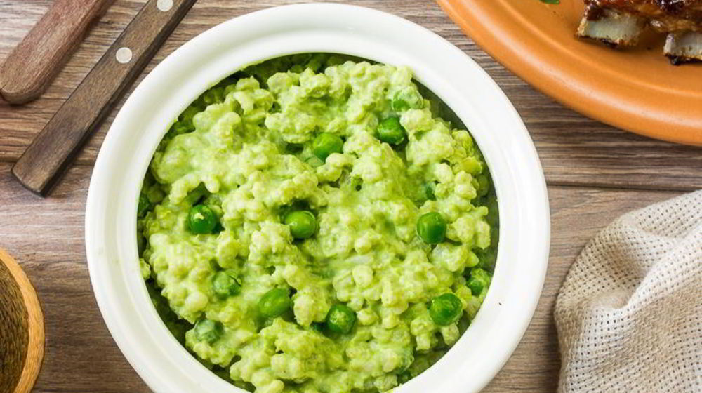 Как приготовить сливочную перловую кашу с горошком