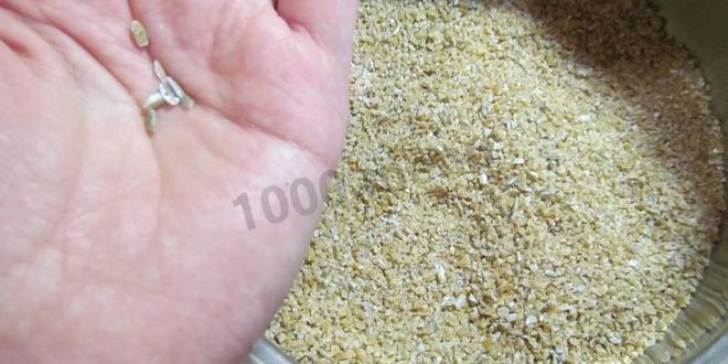 Рецепт пшеничной каши на воде