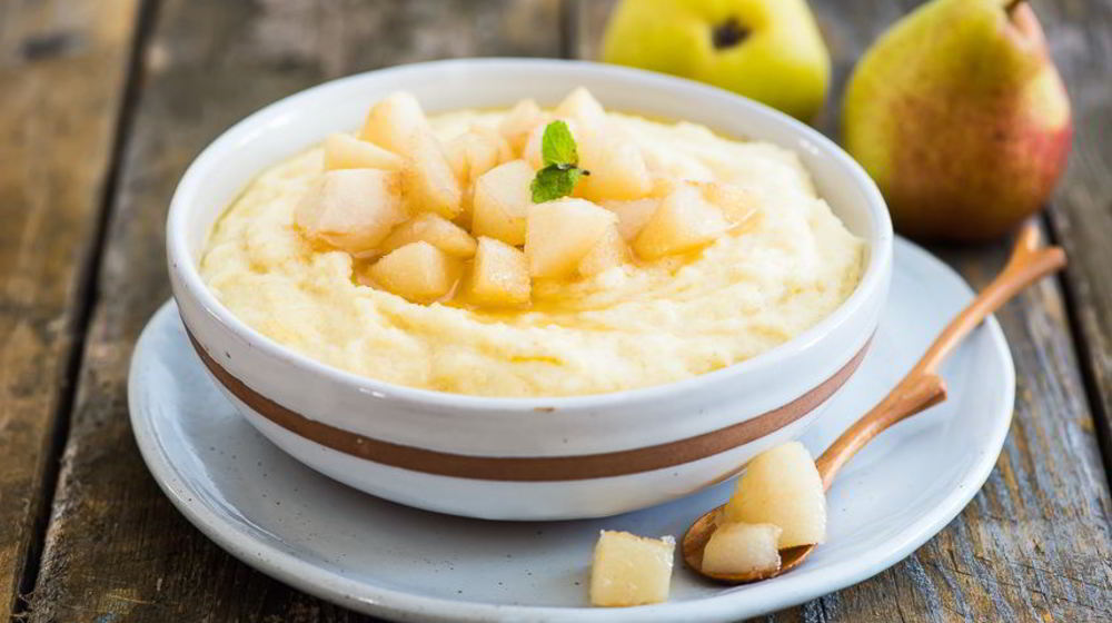 Как приготовить пшеничную кашу с грушей