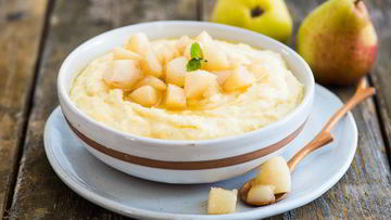 Рецепт Пшеничной каши с грушей