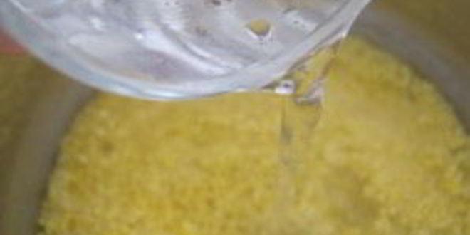 Рецепт каши пшенной постной