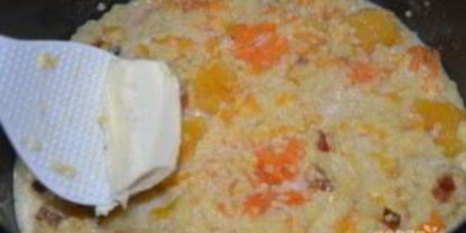 Рецепт молочной пшенной каши с тыквой