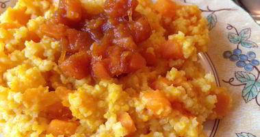 Рецепт Простой пшенной каши с тыквой