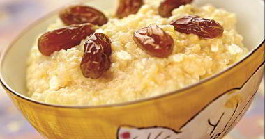 Рецепт Пшенной каши с изюмом и творогом