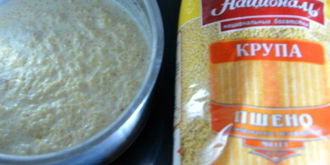 Рецепт пшенной каши с карамелизированной тыквой