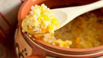 Рецепт Пшенной каши с карамельной тыквой