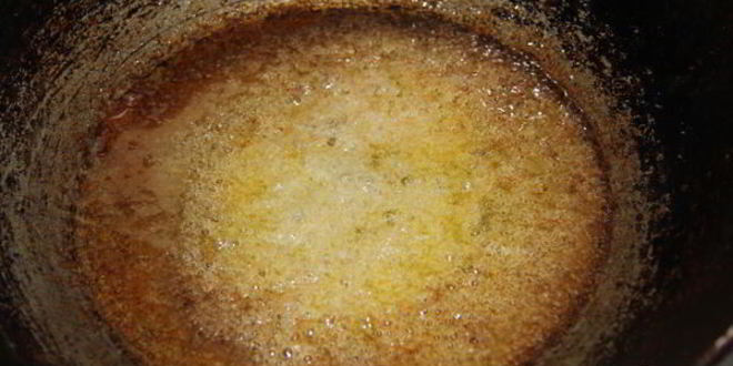 Рецепт пшенной каши с карамельными яблоками