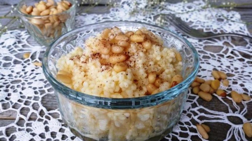 Как приготовить пшенную кашу с корицей и кедровыми орешками