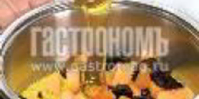 Рецепт пшенной каши с тыквой и сухофруктами