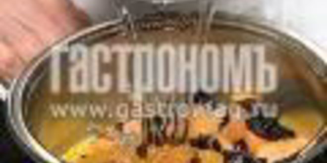 Рецепт пшенной каши с тыквой и сухофруктами