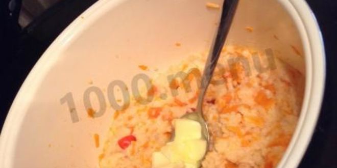 Рецепт пшенной каши с тыквой, корицей и вишней