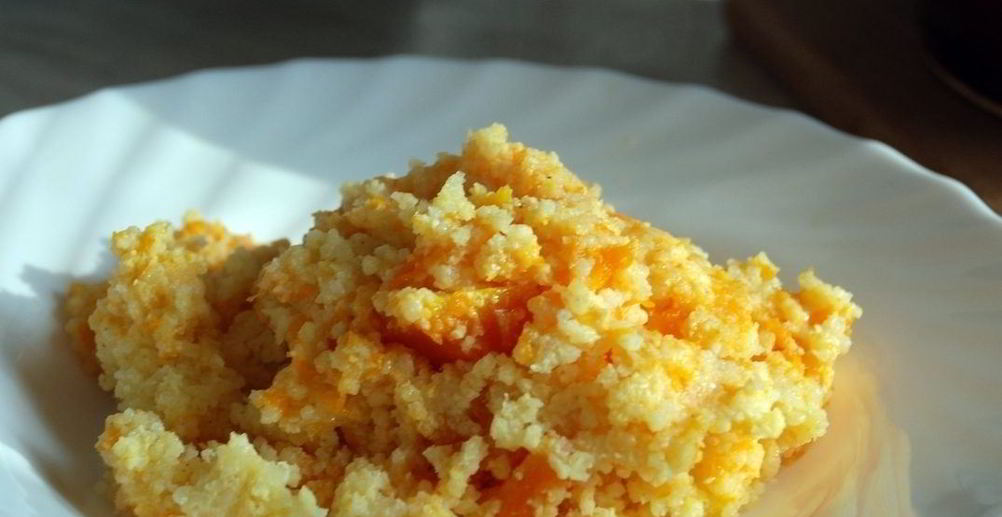 Рецепт пшенную кашу с тыквой