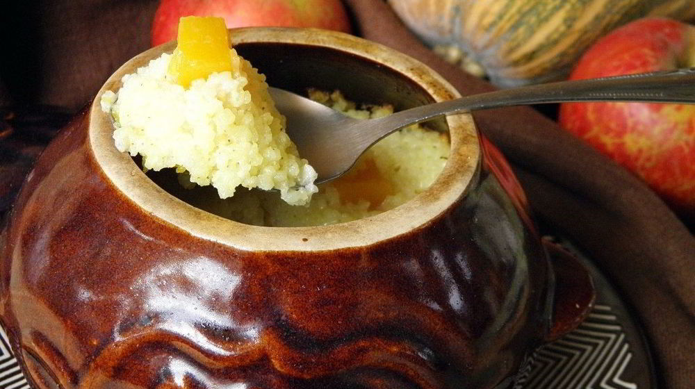 Как приготовить пшенную кашу с тыквой в духовке